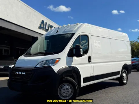 White 2023 Ram ProMaster 3500 High Roof for sale in Jacksonville, FL