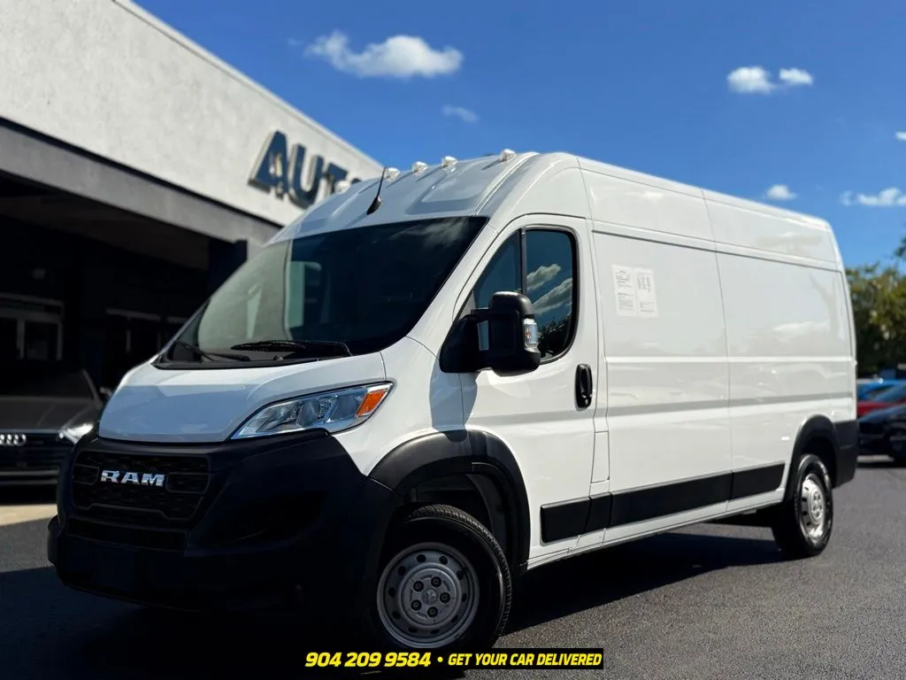 White 2023 Ram ProMaster 3500 High Roof for sale in Jacksonville, FL