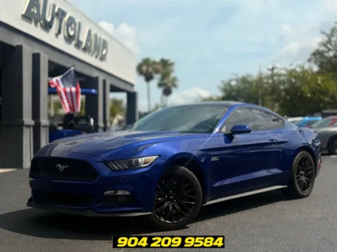 Blue 2016 Ford Mustang GT for sale in Jacksonville, FL