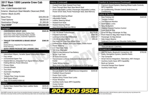 Photos of 2017 Ram 1500 Laramie for sale in Jacksonville, FL at AUTOLAND