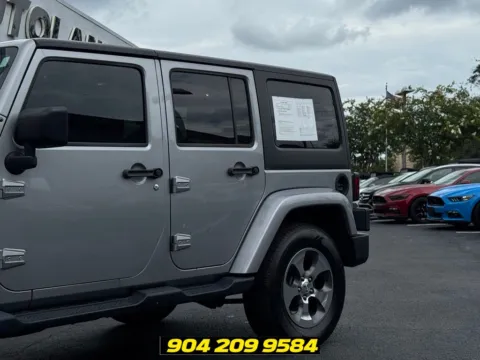 Another view of 2018 Jeep Wrangler JK Unlimited Sahara for sale in Jacksonville, FL at AUTOLAND