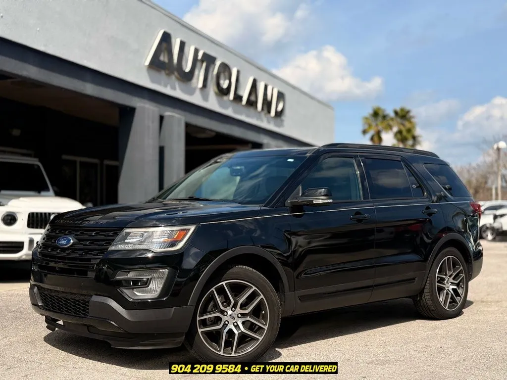 Black 2017 Ford Explorer Sport for sale in Jacksonville, FL