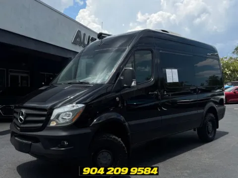 Black 2018 Mercedes-Benz Sprinter 2500 Passenger 144 WB for sale in Jacksonville, FL