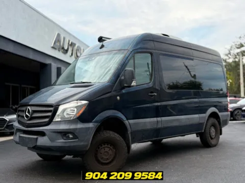 Black 2018 Mercedes-Benz Sprinter 2500 Passenger 144 WB for sale in Jacksonville, FL