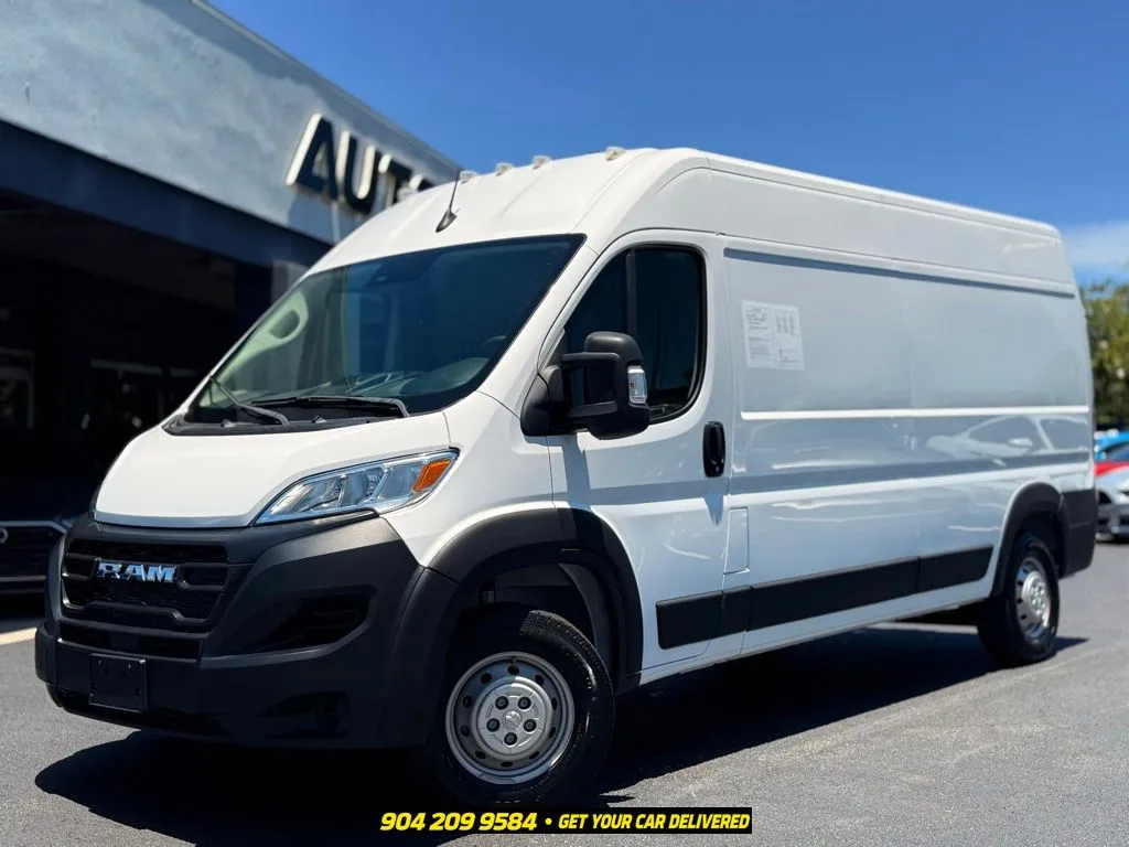 White 2023 Ram ProMaster 2500 High Roof for sale in Jacksonville, FL