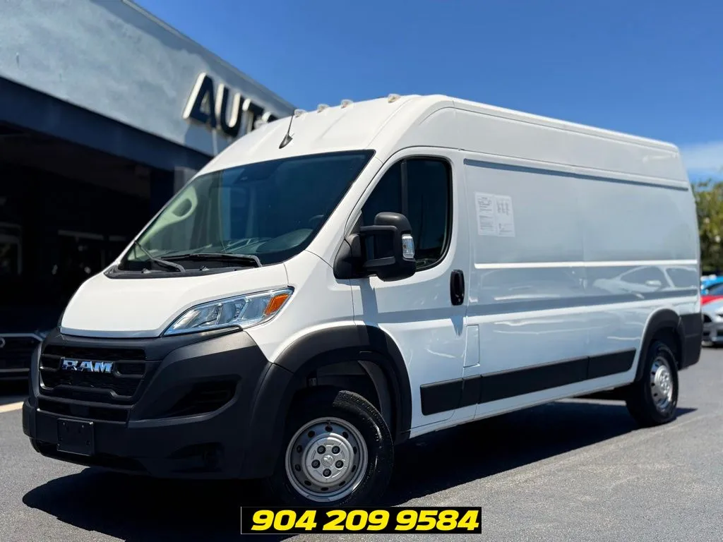 White 2023 Ram ProMaster 2500 High Roof for sale in Jacksonville, FL