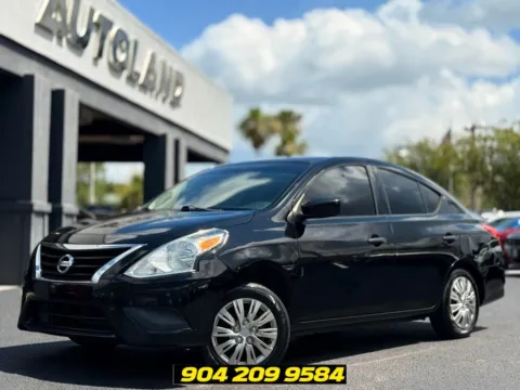 Black 2019 Nissan Versa 1.6 S for sale in Jacksonville, FL