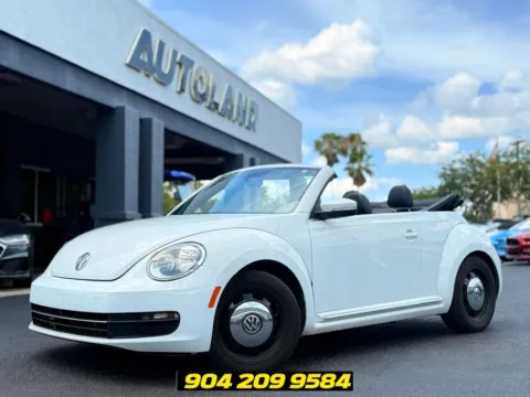 White 2015 Volkswagen Beetle 1.8T for sale in Jacksonville, FL