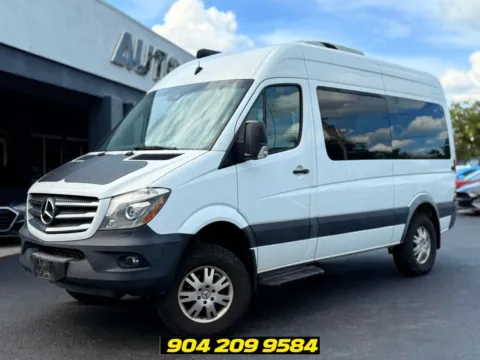 White 2017 Mercedes-Benz Sprinter 2500 Passenger 144 WB for sale in Jacksonville, FL