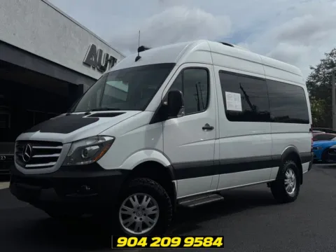 White 2017 Mercedes-Benz Sprinter 2500 Passenger 144 WB for sale in Jacksonville, FL