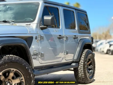 Another view of 2018 Jeep Wrangler Unlimited Sport S for sale in Jacksonville, FL at AUTOLAND