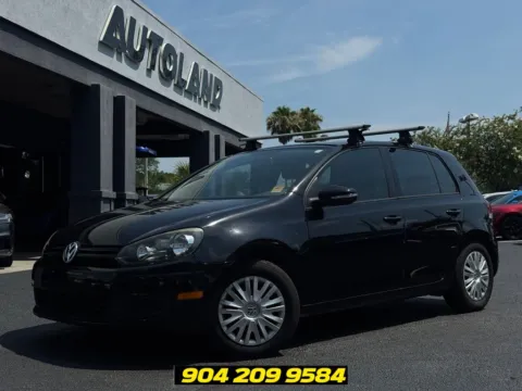 Black 2013 Volkswagen Golf 2.5L for sale in Jacksonville, FL