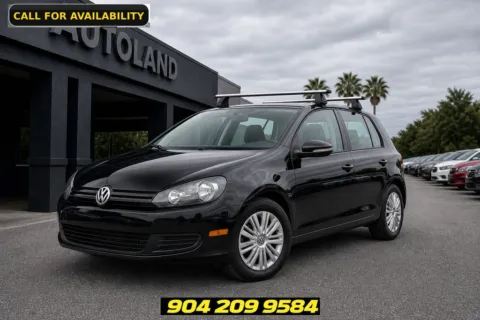 Black 2013 Volkswagen Golf 2.5L for sale in Jacksonville, FL