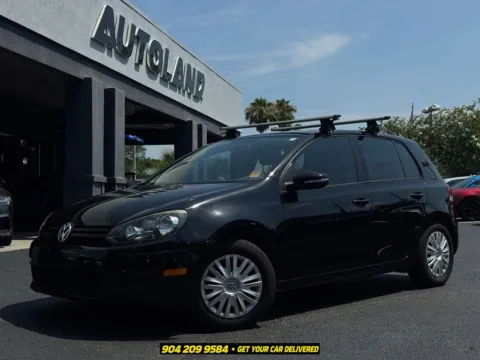 Black 2013 Volkswagen Golf 2.5L for sale in Jacksonville, FL