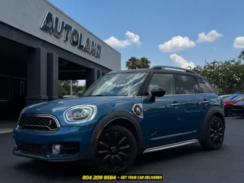 Blue 2019 MINI Cooper S E Countryman for sale in Jacksonville, FL