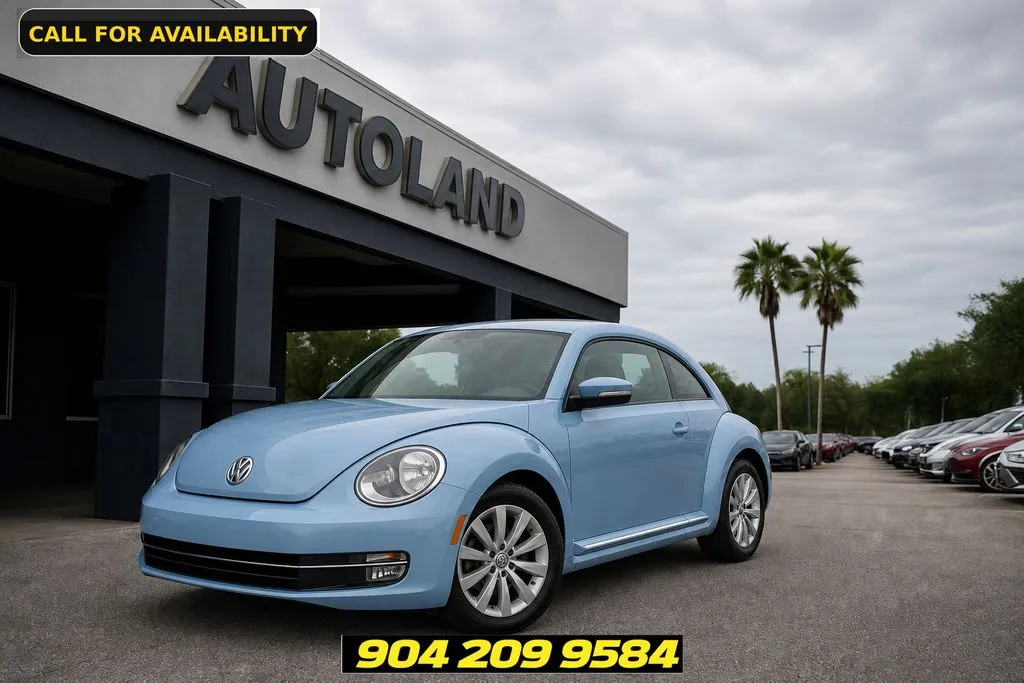 Blue 2014 Volkswagen Beetle 1.8T for sale in Jacksonville, FL