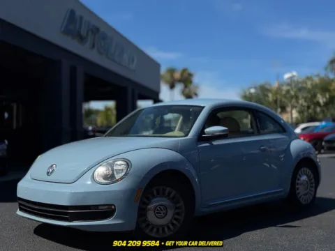 Blue 2014 Volkswagen Beetle 1.8T for sale in Jacksonville, FL