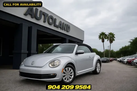 Silver 2015 Volkswagen Beetle 1.8T for sale in Jacksonville, FL