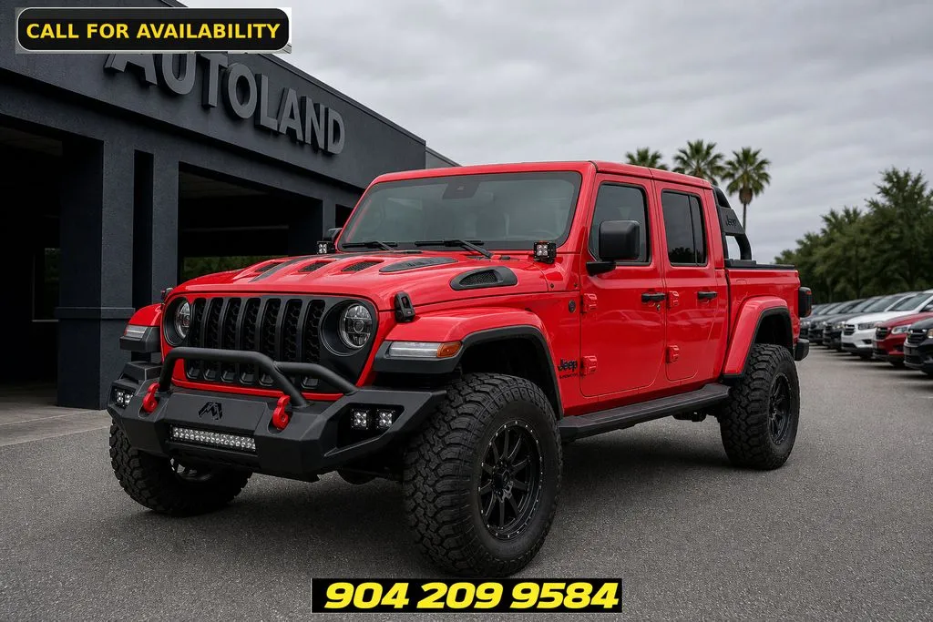 Red 2022 Jeep Gladiator Overland for sale in Jacksonville, FL
