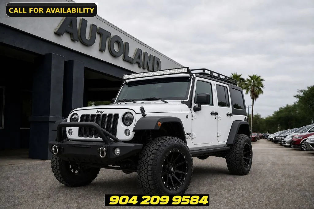White 2021 Jeep Wrangler Unlimited Sport Altitude for sale in Jacksonville, FL