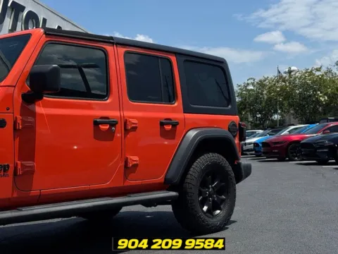 Another view of 2020 Jeep Wrangler Unlimited Sport for sale in Jacksonville, FL at AUTOLAND