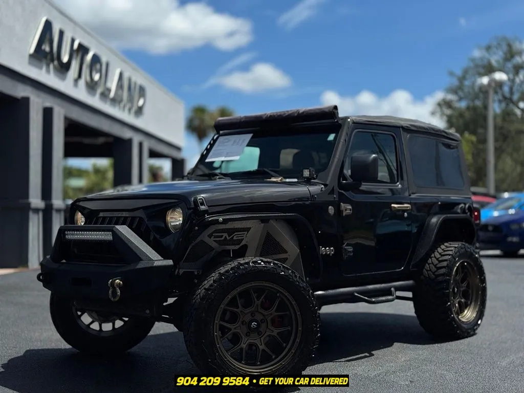 Black 2019 Jeep Wrangler Sport S for sale in Jacksonville, FL