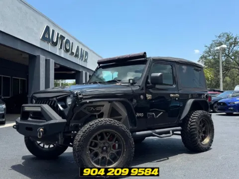 Black 2019 Jeep Wrangler Sport S for sale in Jacksonville, FL