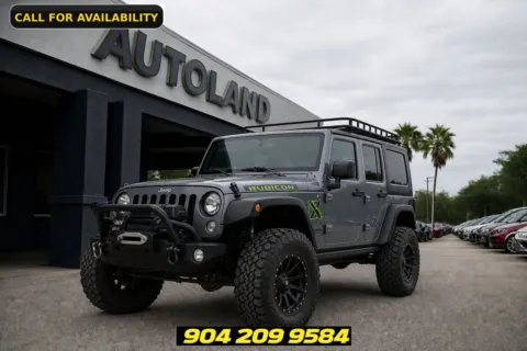 Gray 2014 Jeep Wrangler Unlimited Rubicon for sale in Jacksonville, FL