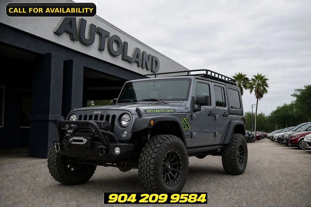 Gray 2014 Jeep Wrangler Unlimited Rubicon for sale in Jacksonville, FL