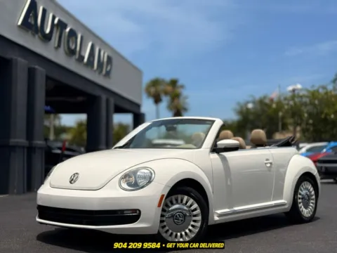 White 2014 Volkswagen Beetle 2.5L for sale in Jacksonville, FL