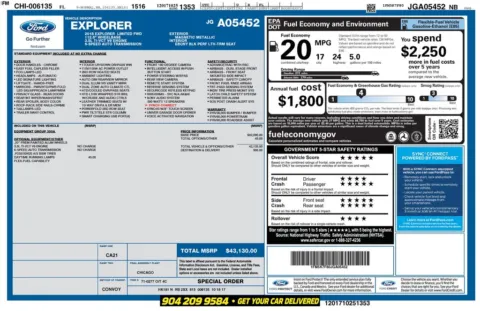 Photos of 2018 Ford Explorer Limited for sale in Jacksonville, FL at AUTOLAND
