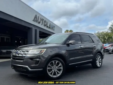 Gray 2018 Ford Explorer Limited for sale in Jacksonville, FL