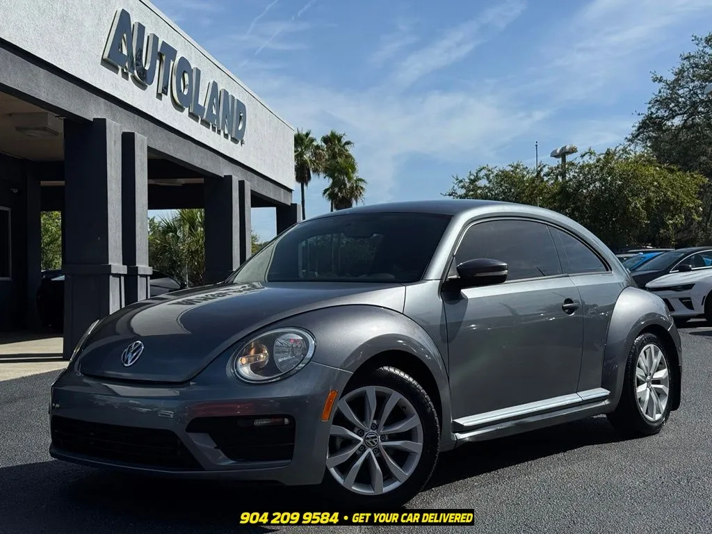 Gray 2017 Volkswagen Beetle 1.8T Classic for sale in Jacksonville, FL