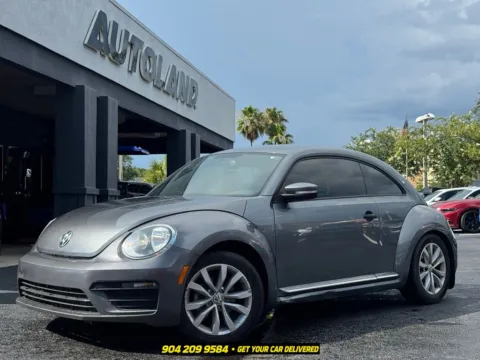 Gray 2017 Volkswagen Beetle 1.8T Classic for sale in Jacksonville, FL