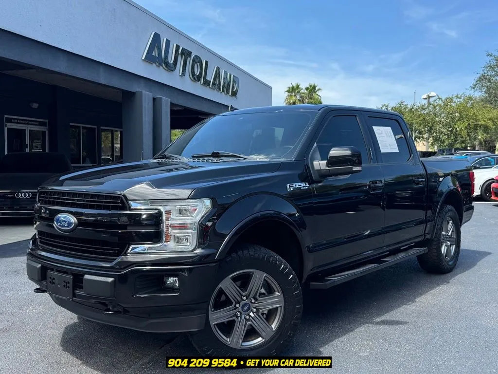 Black 2020 Ford F-150 Lariat for sale in Jacksonville, FL