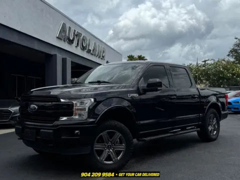 Black 2020 Ford F-150 Lariat for sale in Jacksonville, FL