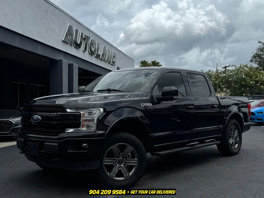 Black 2020 Ford F-150 Lariat for sale in Jacksonville, FL