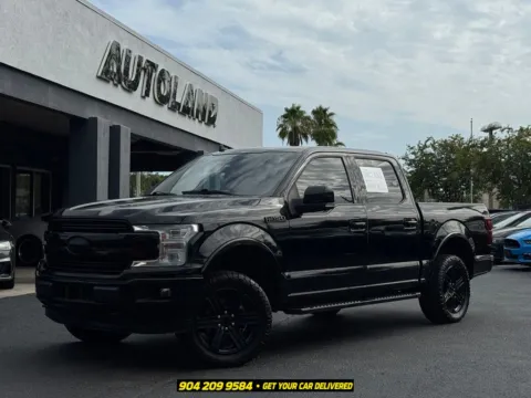 Black 2018 Ford F-150 Lariat for sale in Jacksonville, FL