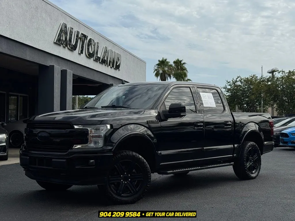 Black 2018 Ford F-150 Lariat for sale in Jacksonville, FL