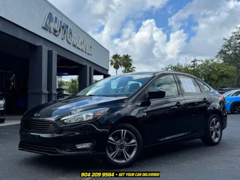 Black 2018 Ford Focus SE for sale in Jacksonville, FL