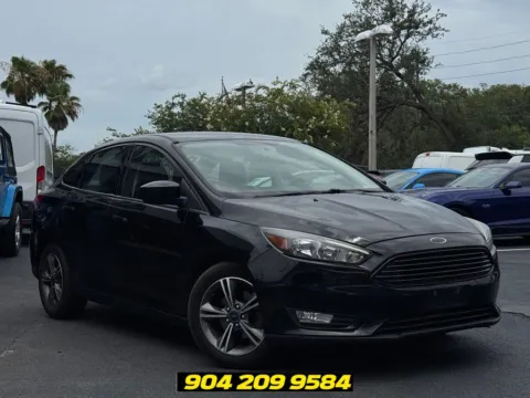 Black 2018 Ford Focus SE for sale in Jacksonville, FL
