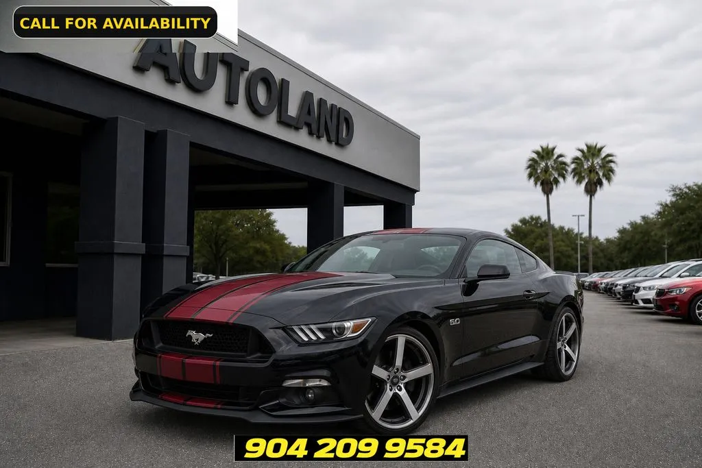 Black 2015 Ford Mustang GT Premium for sale in Jacksonville, FL