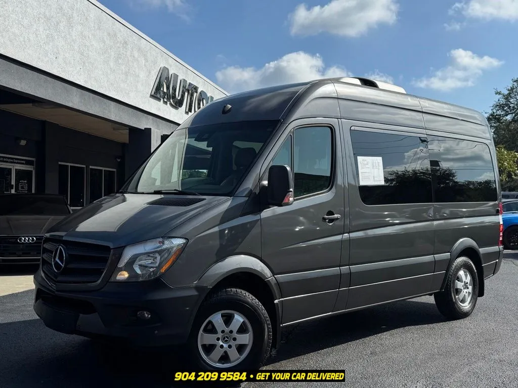 Gray 2018 Mercedes-Benz Sprinter 2500 Passenger 144 WB for sale in Jacksonville, FL