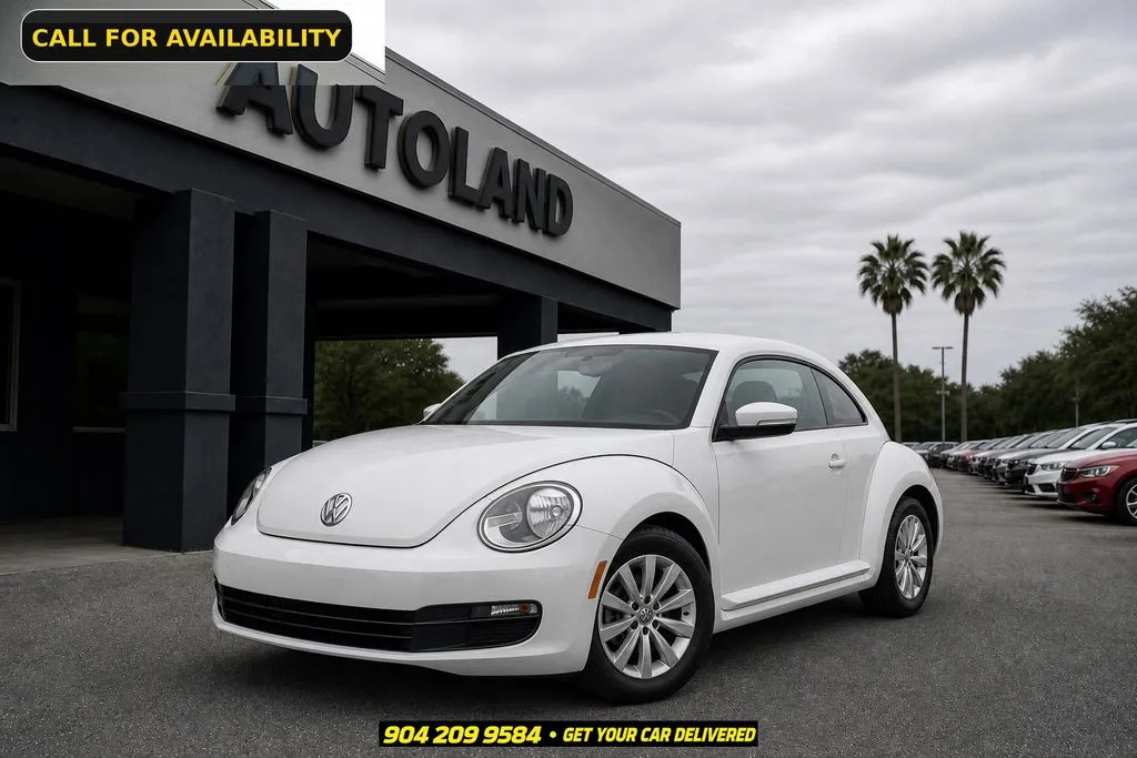 White 2014 Volkswagen Beetle 1.8T for sale in Jacksonville, FL