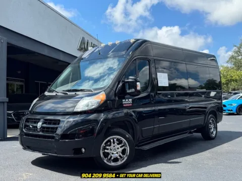 Black 2015 Ram ProMaster 2500 Window Van High Roof for sale in Jacksonville, FL