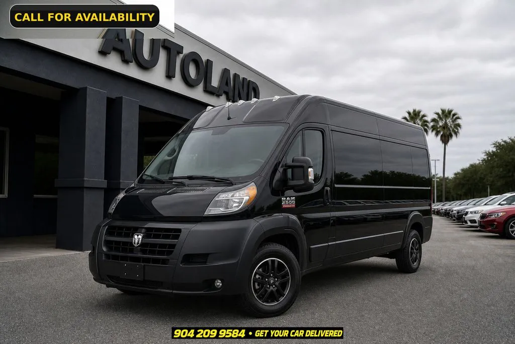 Black 2015 Ram ProMaster 2500 Window Van High Roof for sale in Jacksonville, FL