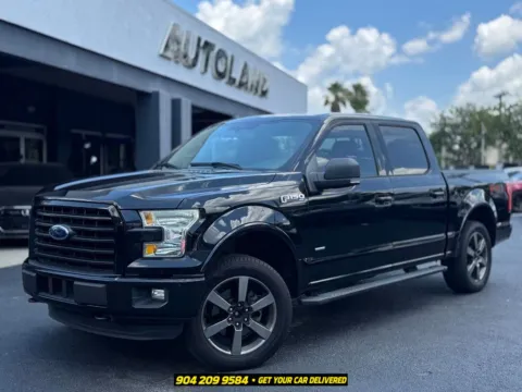 Black 2016 Ford F-150 XLT for sale in Jacksonville, FL