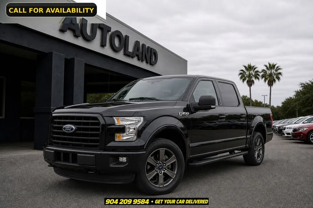 Black 2016 Ford F-150 XLT for sale in Jacksonville, FL