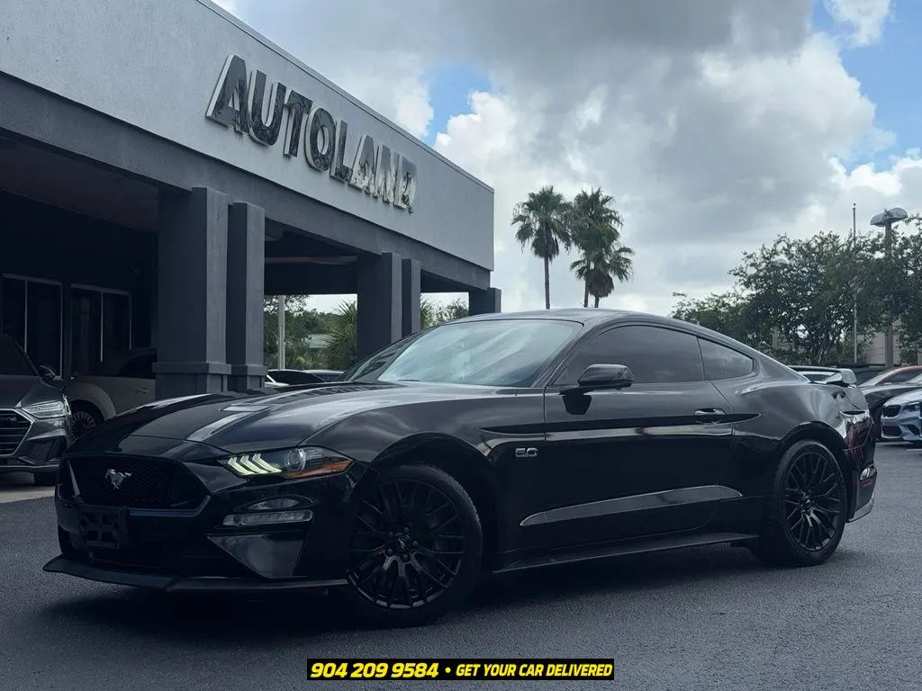 Black 2018 Ford Mustang GT Premium for sale in Jacksonville, FL