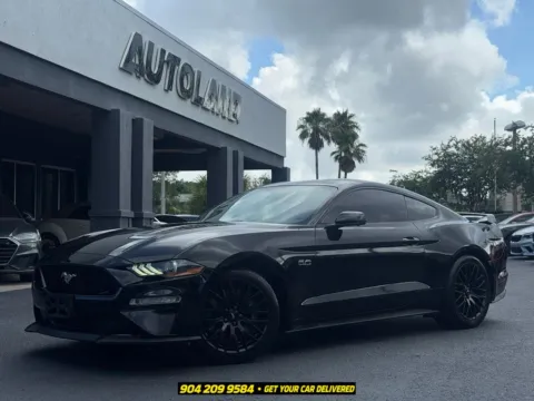 Black 2018 Ford Mustang GT Premium for sale in Jacksonville, FL